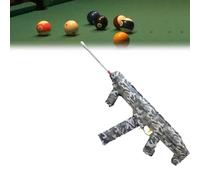 Pistola da biliardo completamente automatica con controllo preciso del bersaglio e miglioramento dell'efficienza di tiro (grigio, 30x90 cm)