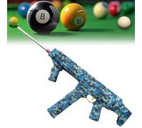 Pistola da biliardo stile fucile, asta in metallo resistente, adatta a tutti i livelli di abilità, disponibile in quattro colori(blu,30 * 90cm)
