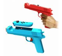 Pistola da gioco per interruttore/interruttore controller OLED [2 pezzi], interruttore a pistola controller di movimento impugnatura giochi di tiro Wolfenstein 2: il nuovo colosso per Nintendo Switch