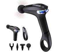 Pistola da Massaggio Muscolare a Percussione con Manico Estensibile - 9 Modali