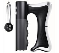 Pistola da massaggio professionale in tessuto profondo - 3 modalità, riscaldamento, vibrazioni e ems per dimagrimento e rilassamento muscolare (Ventra, gambe, braccia)