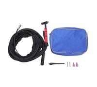 Pistola de soldadura TIG, kit de antorcha Tig que se adapta a material resistente para máquina de soldadura TIG QQ150 para soldar juntas de tuberías Antorcha TIG 150 Tig de 5 m de