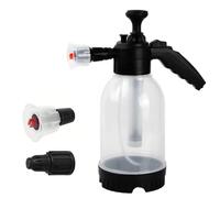Pistola della schiuma di neve, spruzzatore della schiuma della pompa a mano, pompa della schiuma di neve Spruzzatore, bottiglia d'acqua trasparente 2l con bilancia, spruzzatore dell'autolavaggio