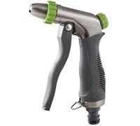 PISTOLA SPRUZZO IRRIGAZIONE GIARDINO A GETTO REGOLABILE GOMMA METALLO UNIVERSALE