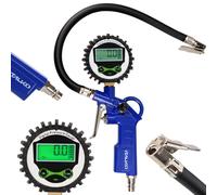 Pistola di riempimento pneumatici digitale LCD aria compressa riempitore pneu...