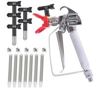 Pistola di vernice airless e sprinkler 517 per tutte le macchine di verniciatura airless, guarnizioni rotanti e 3600 PSI ad alta pressione