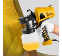 Pistola elettrica a spruzzo, spruzzatore portatile per progetti fai da te, sabbiatrice per auto e decorazione di torte, interruttore design anti-tocco