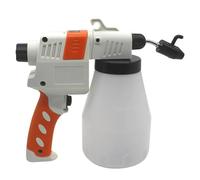 Pistola elettrica per la Pulizia dei Punti Tessili, Pistola a spruzzo per la Pulizia dei Tessuti da 65 W con ugello Regolabile, Flusso del Getto 1-2 ML/S, Pistola per la rimozione delle Macchie