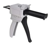 Pistola Erogatrice, Pistola per Colla Epossidica 50 ml, Pistola Erogatrice per Miscelazione Rapporto 1:1 AB, Pistole Applicatrici Manuali 1: 1 Cartucce da 50ml Erogatore Epossidice per Pistole