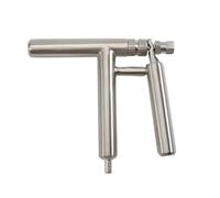 Pistola for birra alla spina, rubinetto a molla con maniglia a scatto, completamente in acciaio inossidabile, rubinetto for birra portatile, compatto e durevole(Pluto Beer Gun)