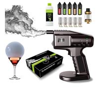 Pistola for bolle affumicate for cocktail, affumicatore for alimenti da cucina, strumento generatore di fumo, pistola for bolle affumicate portatile, for bevande spruzzatore d'acqua a bolle molecolari