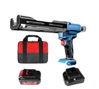 Pistola For Calafataggio Adesiva Elettrica A Doppia Cartuccia Da 12 V, Applicatore Epossidico Automatico Bicomponente Senza Fili Con Batterie Agli Ioni Di Litio, 5 Velocità Regolabili(Onebattery)