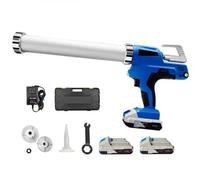 Pistola For Calafataggio Elettrica, Pistola For Sigillante Adesivo A 6 Velocità Regolabili, Pistola For Calafataggio Senza Fili Agli Ioni Di Litio Da 21 V, Cilindro Rotante A 360°, Funzione Antigoccia