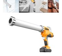 Pistola For Calafataggio Senza Fili Anti-goccia, Applicazione Di Colla Completamente Automatica, 6 Velocità Regolabili, Erogazione Della Colla Con Un Clic E Ritorno Automatico Della Colla, For Riempim