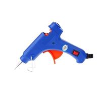 Pistola for colla a caldo con stick di da 7 mm*100 m, mini utensile elettrico for la casa, temperatura riscaldamento e refrigerazione, for fai te, regali Natale, artigianato(With 30pcs sticks)