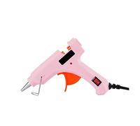 Pistola For Colla A Caldo Da 40 W Con Interruttore For Stick Di 7 Mm Mini A Adesiva Industriale A Temperatura Calore Elettrica Strumento Riparazione(Pink Glue gun)
