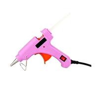 Pistola for Colla A Caldo da 70 W con Stick di Trasparente 7 Mm Mini Elettrica for La Casa Strumento Riparazione for A Temperatura Calore Speciale Set Speciali Riscaldamento Rapido(Pink)