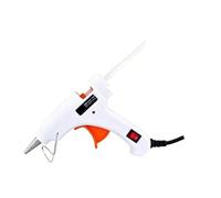 Pistola for colla a caldo da 70 W con stick di trasparente 7 mm Mini pistola elettrica for la casa for temperatura del calore Strumento riparazione Set speciali(White 30pcs)