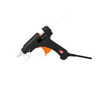 Pistola for colla a caldo da 70 W con stick di trasparente 7 mm Mini pistola elettrica for la casa for temperatura del calore Strumento riparazione Set speciali(Black 30pcs)
