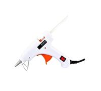 Pistola for colla a caldo da 70 W, mini pistole industriali con stick di 7 mm, strumento riparazione termoelettrico a temperatura elevata for artigianato fai te(White)