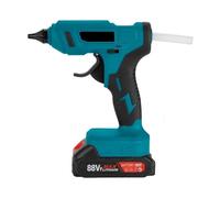 Pistola For Colla A Caldo Elettrica A 280 °C Strumento Di Riparazione Portatile Ricaricabile Fai-da-te Con Stick Da 10 Pezzi Set For Batteria 18 V Preriscaldamento Rapido(1 Battery)