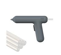 Pistola For Colla A Caldo Elettrica Cordless Mini Strumento Adesivo For Riparazione Termica Home Fai Da Te Portatile Ricaricabile Riscaldamento Rapido(XM-YP-830-A-30stick)