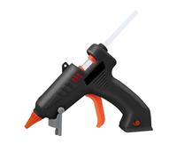 Pistola for colla a caldo fai da te for uso domestico Batteria al litio Fatta a mano Universale Ricaricabile Senza fili for a Stick di 7mm(Black)