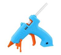 Pistola for colla a caldo fai da te for uso domestico Batteria al litio Fatta a mano Universale Ricaricabile Senza fili for a Stick di 7mm(Blue)