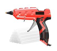 Pistola For Colla A Caldo Kit Pistola For Colla A Grandezza Naturale Resistente Da 100 W Con Stick Di Colla Da 20 Pezzi For Progetti Di Arti E Mestieri Fai-da-te Sigillatura Riscaldamento Rapido