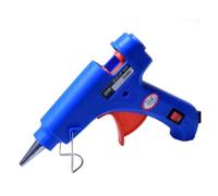 Pistola For Colla In Silicone Calda Da 20 W Con Stick Di 7 Mm Mini Pistole Industriali Temperatura Calore For Uso Domestico Termo For Arti Artigianali Fai-da-te Riscaldamento Rapido(Blue)