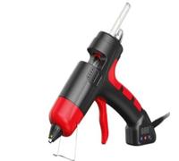 Pistola for colla professionale da 300/400 W, temperatura regolabile, protezione dal surriscaldamento, for lavorazione del legno e riparazione Pistola per colla a caldo(400w)