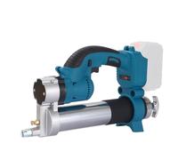Pistola for grasso con motore brushless da 21 V, batteria al litio, strumento portatile for il riempimento automatico delle cartucce for la manutenzione fai da te dell'auto(Blauw)
