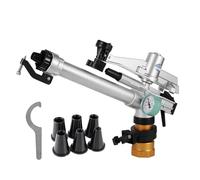 Pistola for irrigazione a impatto Rocker da 2 pollici, pistola for irrigazione a lunga distanza, pistola for irrigazione automatica a 360 gradi, pistola for pioggia, prato, frutteto, terreni agricoli(