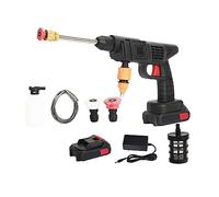 Pistola For La Pulizia Della Rondella Ad Alta Pressione Portatile For Lavaggio Elettrica For Auto Ricaricabile Acqua Senza Fili Pulizia Potente