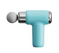 Pistola for massaggi in plastica con 6 velocità, massaggiatore a percussione compatto, silenzioso e potente, massaggiatore portatile for alleviare il dolore(Blauw)