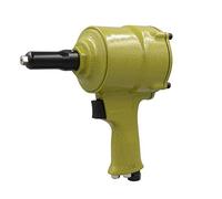 Pistola for rivetti pneumatica 2.4-4.8mm, attrezzo for rivettare tipo pistola,Risparmio Energetico(Gold)