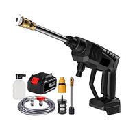Pistola For Rondella Portatile Ad Alta Pressione Senza Fili For Autolavaggio 30000mAh Pistola Ad Acqua For Generatore Di Schiuma For Accessori For La Pulizia Auto Da Giardino Domestico Potente Facile(