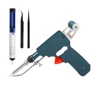Pistola For Saldatura A Stagno A Temperatura Regolabile Pistola For Saldatore Interna Da 80 W Che Regola L'attrezzatura For Saldatura Con Kit Elettrico Di Alimentazione Automatica(5 Pcs Kit)