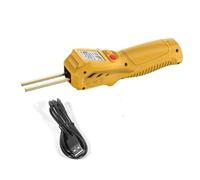 Pistola for saldatura plastica professionale da 500 W | Calore da 3 a 5 secondi for paraurti/cruscotti di auto/moto | 5000 mAh portatile e protezione dal surriscaldamento | Riparazione(Yellow)