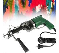 Pistola for trapuntatura for tappeti, for 2 in 1 for taglio/pile, Macchina for tessere elettrica ad alta velocità, Kit di floccaggio for principianti fai da te fatti a mano(110v)