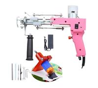 Pistola For Tufting 2 In 1, Strumenti Fai Da Te For Il Taglio Del Pelo Ad Anello, Pistola Elettrica Portatile For La Tessitura Di Tappeti, Kit Multipli Tra Cui Scegliere(Set2)