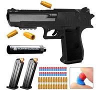 Pistola Giocattolo a Proiettile Morbido,Blaster in Schiuma Morbida,Pistola Giocattolo di Schiuma Blaster,con Proiettile Morbido e Caricatore,per 6+ Regali per Bambini