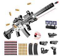 Pistola giocattolo per bambini, giocattolo morbido bullet gun M416, pistola in schiuma, ricarica manuale, pistola morbida per 12 + regali per bambini