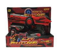 Pistola Giocattolo Soft Bullet Gun 23 cm Caricatore 3 Colpi Villa Giocattoli