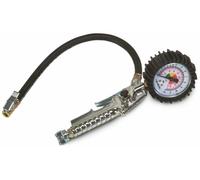 Pistola gonfiaggio con attacco a ghiera e manometro Made in Italy