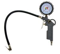 PISTOLA GONFIAGGIO CON MANOMETRO GONFIA PNEUMATICI ARIA COMPRESSA COMPRESSORE