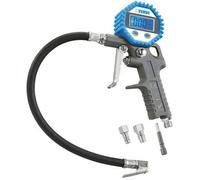 PISTOLA GONFIAGGIO GOMME PNEUMATICI DIGITALE MANOMETRO LCD MISURATORE PRESSIONE