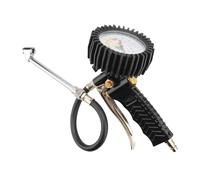 PISTOLA GONFIAGGIO MANOMETRO 63mm 10BAR CON TESTINA PER RUOTE GEMELLATE 14-716 N