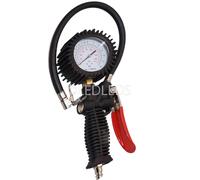 PISTOLA GONFIAGGIO MANOMETRO PROFESSIONALE PRESSIONE COMPRESSORE RAPIDO GOMME