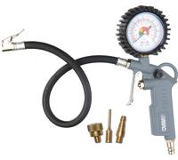 Pistola Gonfiaggio Pneumatici per Compressore 4 Pezzi G-580, Inclusi Gonfiagomme